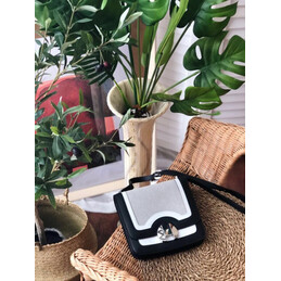 Replica Hermes Black White 2002 20 Bag