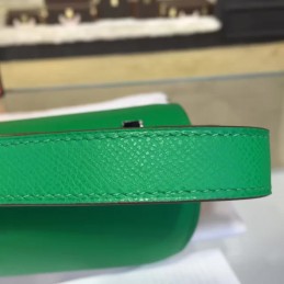 Replica Hermes Green Constance 24 Palladium Hardware Bag