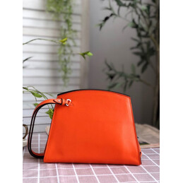Replica Hermes Orange Lemon Charm Hermail Tutti Frutti Pouch