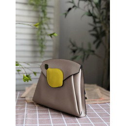 Replica Hermes White Lemon Charm Hermail Tutti Frutti Pouch