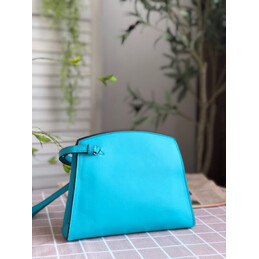 Replica Hermes Turquoise Lemon Charm Hermail Tutti Frutti Pouch