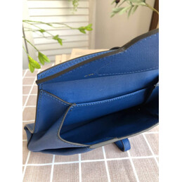 Replica Hermes Blue Lemon Charm Hermail Tutti Frutti Pouch