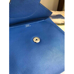 Replica Hermes Blue Lemon Charm Hermail Tutti Frutti Pouch