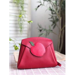Replica Hermes Fuchsia Apple Charm Hermail Tutti Frutti Pouch