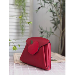 Replica Hermes Fuchsia Apple Charm Hermail Tutti Frutti Pouch
