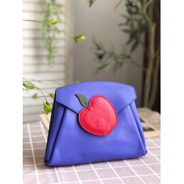 Replica Hermes Purple Apple Charm Hermail Tutti Frutti Pouch