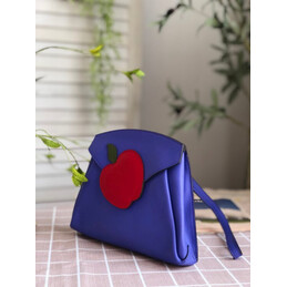 Replica Hermes Purple Apple Charm Hermail Tutti Frutti Pouch