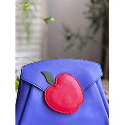 Replica Hermes Purple Apple Charm Hermail Tutti Frutti Pouch