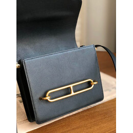 Replica Hermes Black Pink Multicolor Print Roulis 23 Bag