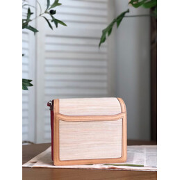 Replica Hermes Pink Beige Roulis 23 Bag