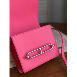 Replica Hermes Pink Beige Roulis 23 Bag