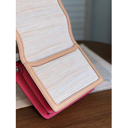 Replica Hermes Pink Beige Roulis 23 Bag