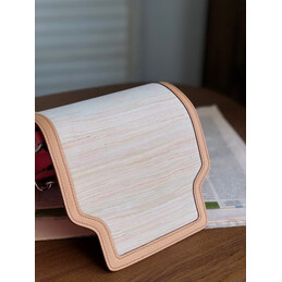 Replica Hermes Pink Beige Roulis 23 Bag