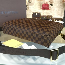 Replica Louis Vuitton Brown Damier Ebene Porte Documents Jour PM