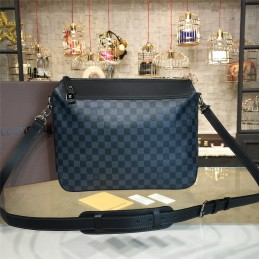 Replica Louis Vuitton Black Damier Graphite Greenwich 36