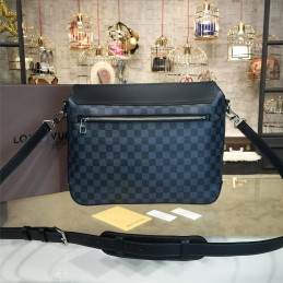 Replica Louis Vuitton Black Damier Graphite Greenwich 36