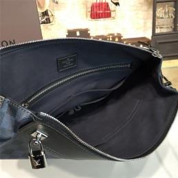 Replica Louis Vuitton Black Damier Graphite Greenwich 36