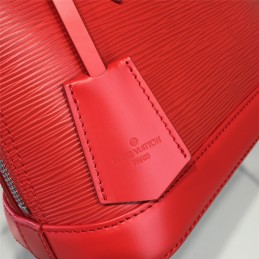 Replica Louis Vuitton Red Textured Alma BB