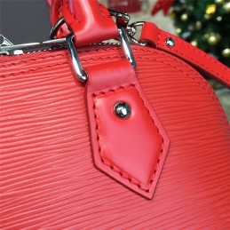 Replica Louis Vuitton Red Textured Alma BB