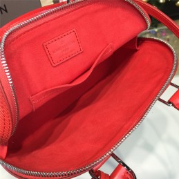 Replica Louis Vuitton Red Textured Alma BB