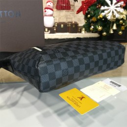 Replica Louis Vuitton Black Damier Graphite Mick PM