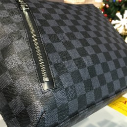 Replica Louis Vuitton Black Damier Graphite Mick PM