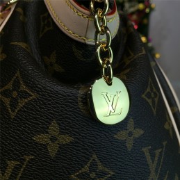 Replica Louis Vuitton Brown Monogram Beige Trim Tivoli PM