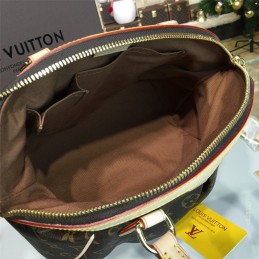 Replica Louis Vuitton Brown Monogram Beige Trim Tivoli PM