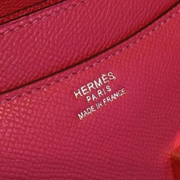 Replica Hermes Rouge Pink Constance 24 Gold Hardware Bag