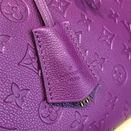 Replica Louis Vuitton Purple Embossed Monogram Speedy 30