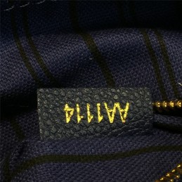 Replica Louis Vuitton Navy Embossed Monogram Speedy 25