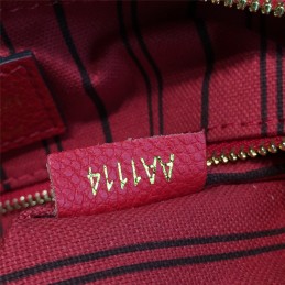 Replica Louis Vuitton Bright Red Embossed Monogram Speedy 25