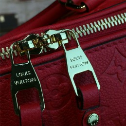 Replica Louis Vuitton Red Embossed Monogram Speedy 30
