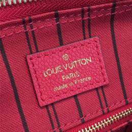 Replica Louis Vuitton Red Embossed Monogram Speedy 30