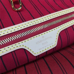 Replica Louis Vuitton Brown Monogram Beige Trim Neverfull MM