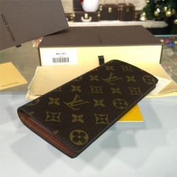 Replica Louis Vuitton Classic Brown Monogram Brazza Wallet