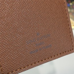 Replica Louis Vuitton Classic Brown Monogram Brazza Wallet