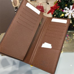 Replica Louis Vuitton Classic Brown Monogram Brazza Wallet