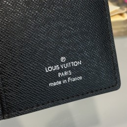 Replica Louis Vuitton Gray Damier Graphite Brazza Wallet