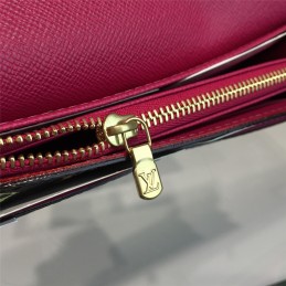 Replica Louis Vuitton Black Multicolor Monogram Sarah Wallet
