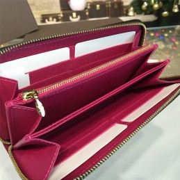 Replica Louis Vuitton Black Multicolor Monogram Zippy Wallet