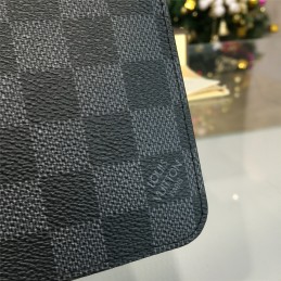 Replica Louis Vuitton Damier Graphite Zippy Organizer Wallet