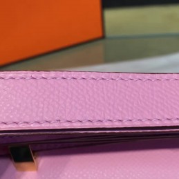 Replica Hermes Light Pink Constance 24 Gold Hardware Bag