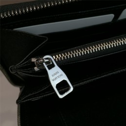 Replica Louis Vuitton Dark Gray Damier Graphite Zippy Organizer Wallet