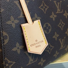 Replica Louis Vuitton Brown Monogram Beige Trim Montaigne BB