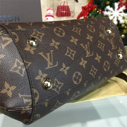 Replica Louis Vuitton Brown Monogram Beige Trim Montaigne BB