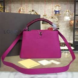 Replica Louis Vuitton Fuchsia Capucines BB