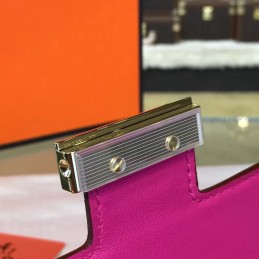 Replica Hermes Fuchsia Constance 24 Gold Hardware Bag