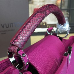 Replica Louis Vuitton Fuchsia Capucines BB