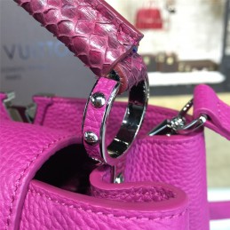 Replica Louis Vuitton Fuchsia Capucines BB